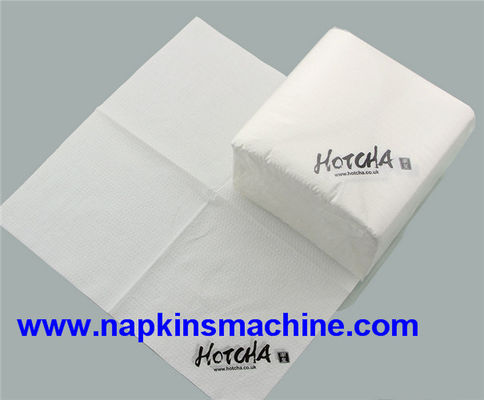 Minute de 2200 feuilles machine gravante en refief de serviette de pliage de 2 couches