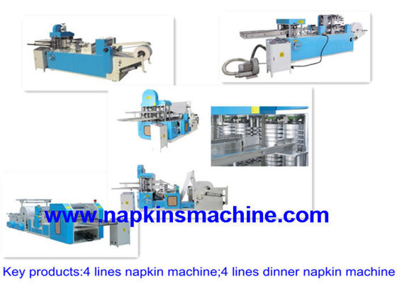 Machine d'impression de tissu de papier de serviette de taille de PLC 330mm de delta