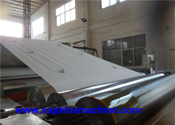 Machine d'impression de serviette de PLC de Siemens, 1200 morceaux/Min Digital Napkin Printing Machine