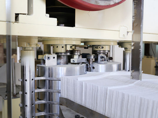 CE 1/6 feuilles du pliage 3000/Min Tissue Napkin Machine