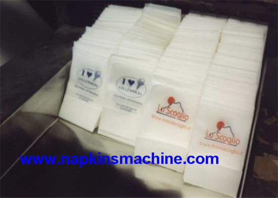 7.5KW L feuilles du pli 1000/machine de Min Paper Napkin Machine/pliage de tissu
