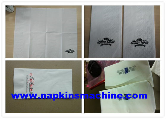 500 feuilles/ligne imprimante Machine, machine de serviette d'impression du tissu 220V