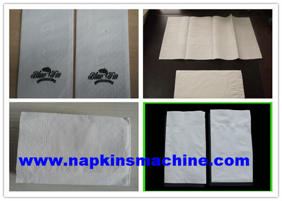 1000 PCs/machine 1/12 fois de production de serviette largeur de la minute 400mm