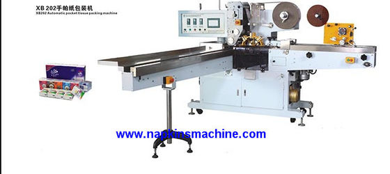 Machine à emballer de serviette de feuille de plastique de PE