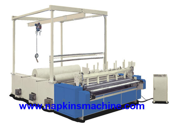 taille 7.5KW 200 m/Min Toilet Paper Making Machine de 500mm