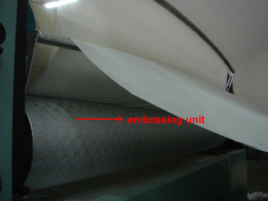 taille 3 de 500mm dans 1 rouleau de papier hygiénique de rebobinage faisant la machine