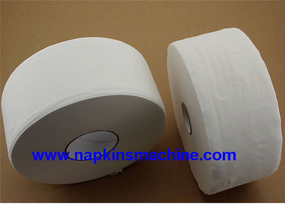 CE 2 couches fendant le rouleau de papier hygiénique de rebobinage faisant la machine