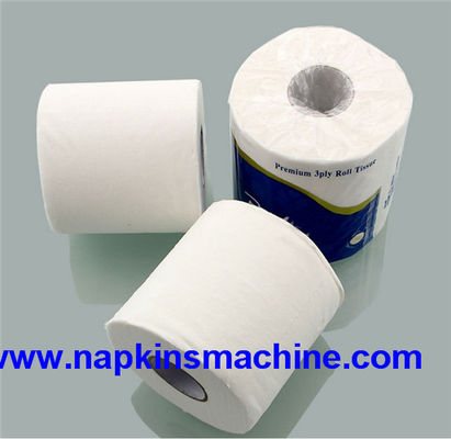 machine de la largeur 200 m/Min Toilet Paper Roll Cutting de 1800mm