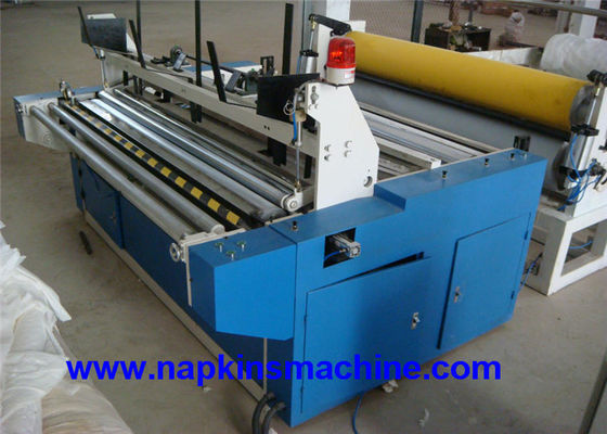 rouleau de papier hygiénique stratifié par contrôle de PLC de 1200mm faisant la machine