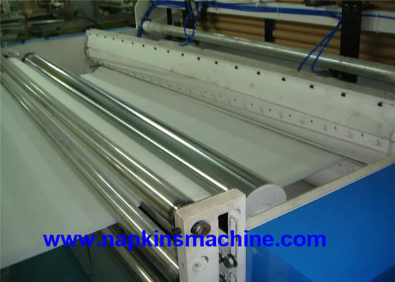 rouleau de papier hygiénique stratifié par contrôle de PLC de 1200mm faisant la machine