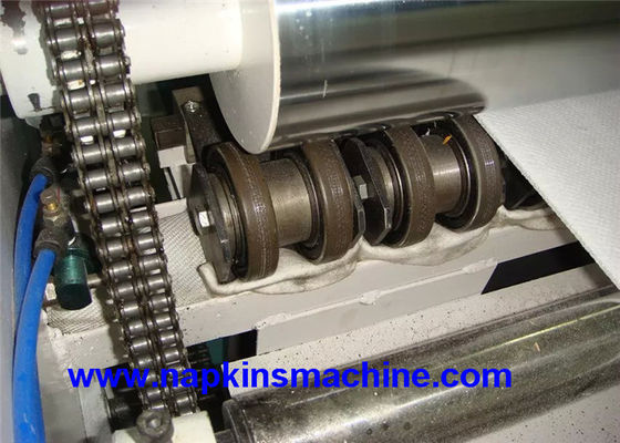 rouleau de papier hygiénique stratifié par contrôle de PLC de 1200mm faisant la machine