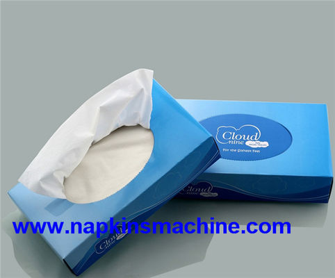 60 papier de soie de soie faciale de serviette de M/minute 380V faisant la machine