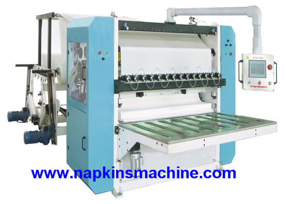 Machine d'impression intercalée de papier de soie de soie de tirage en couleurs de PLC de pli