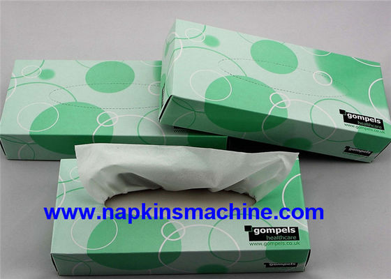 machines de papier de soie de soie de contrôle de 50 boîtes/PLC de minute
