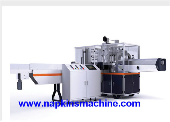 Machine à emballer de tissu facial de capacité élevée/mouchoir faisant la machine