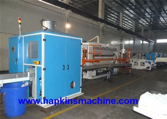 Tissu facial de sac mou de PLC de 4800 feuilles/minute faisant la machine