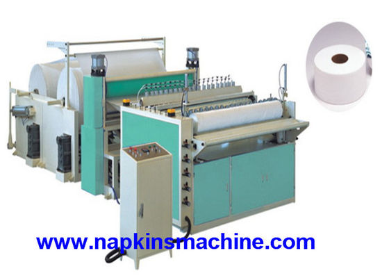 papier de cuisine de la largeur 7.5KW de 2800mm fendant et machine de rebobinage