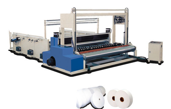 machine de fente de papier gravante en refief de bord de 1200mm 2 PCS