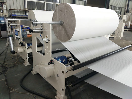 papier de cuisine de la largeur 7.5KW de 2800mm fendant et machine de rebobinage