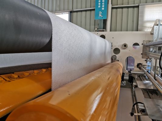papier hygiénique de la taille 7.5KW Siemens de 90mm faisant la machine