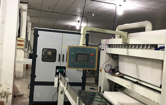 100 dessine/Min Tissue Paper Maker, chaîne de production de tissu facial de PLC de taille de 210mm