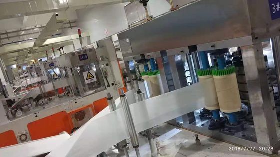 5.5KW 3000 feuilles/Min Lunch Napkin Embossing Machine