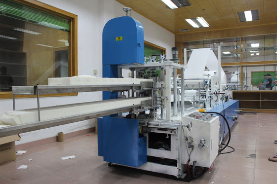 serviette complètement automatique de taille ouverte de 380V 50HZ 200*200mm faisant la machine