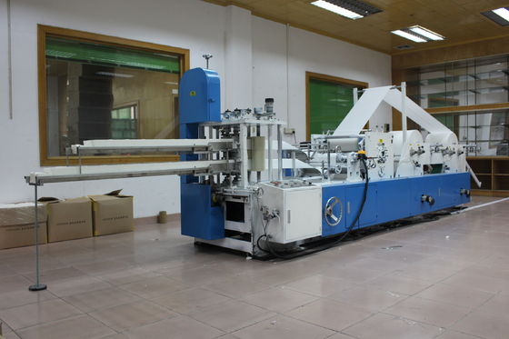 Deux lignes serviette automatique faisant la machine