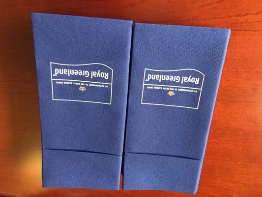Feuilles du pli 2200/machine grandes de Min Black Dinner Napkin Embossing