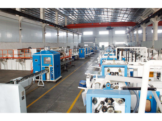 fois de la machine V de 1200sheet/Min Embossing Bag Tissue Paper