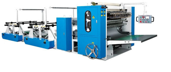 Chaîne de production de papier de soie de soie faciale de l'ESSAI 7.5KW avec les machines de emballage