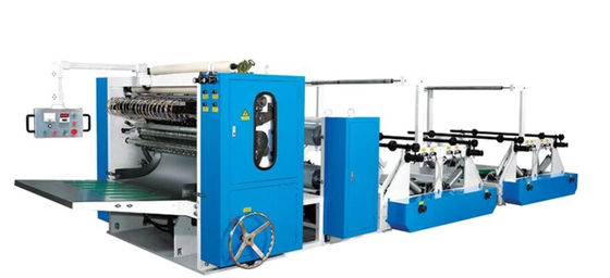 Chaîne de production de papier de soie de soie faciale de l'ESSAI 7.5KW avec les machines de emballage