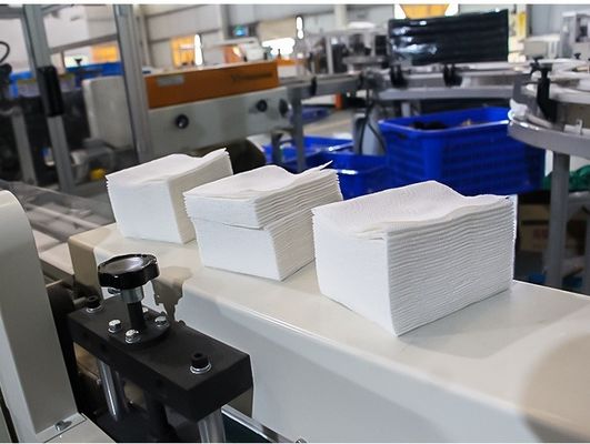 Tissu facial en céramique d'AC380V Anilox faisant la machine 70cut/min