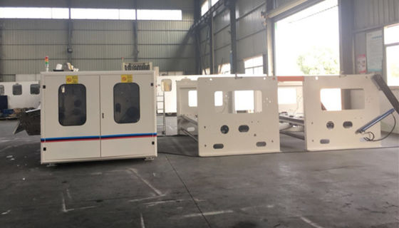Papier hygiénique de rebobinage de panneau mural de PLC faisant des supports de la machine 7.5KW 2