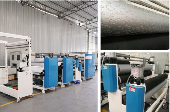 Le tissu facial d'AC380V 35g/M2 faisant PLC V de machine ne plient AUCUN 45 acier