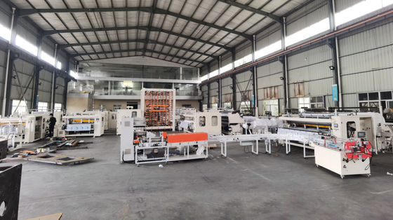 machine 400m/Min With Wrapping de petit pain de papier hygiénique de la largeur 11KW de 3500mm