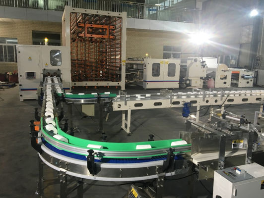rouleau de papier hygiénique de largeur de 1400mm faisant la minute 15KW de la machine 200m/avec la coupe
