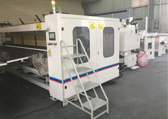 Papier hygiénique de largeur de HMI 3500mm faisant le PLC de Siemens de petit pain de la machine 76mm