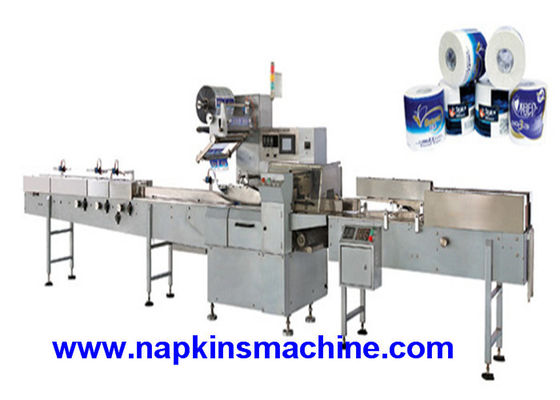 Machine à emballer de rouleau de papier hygiénique de MOTEUR de SIEMENS de 55 sacs/minute