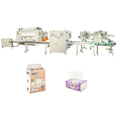 Machine de Facial Tissue Making de contrôleur de PLC de 4800 feuilles/minute